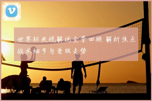 世界杯央视解说全景回顾 解析焦点战术细节与晋级走势